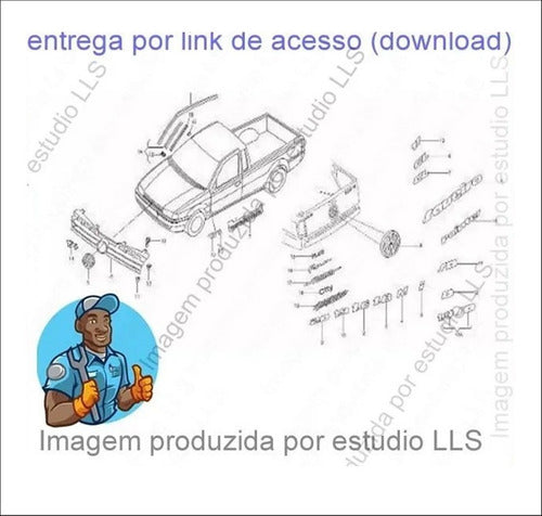Catálogo Peças Vw Saveiro G2 Ts Gl Summer City 1994 - 2002