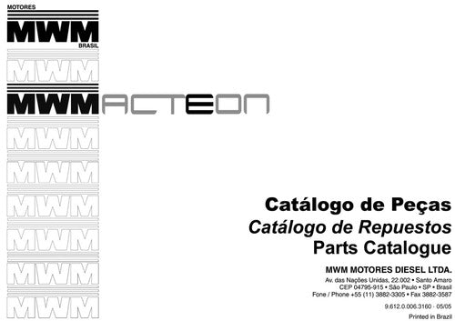 Catálogo De Peças Motor Mwm Acteon -