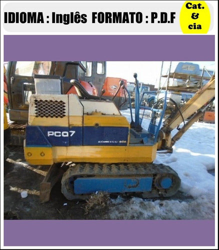 Catalogo De Pecas Escavadeiras Komatsu - Pco7-1