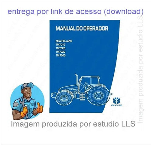 Manual Operador New Holland Linha Tm 7010 7020 7030 7040