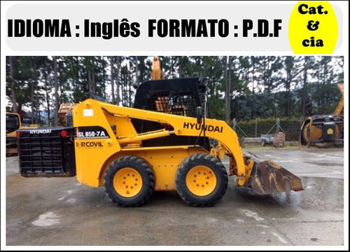Catalogo De Pecas Mini Carregadeira Hyundai - Hsl850-7a - (i