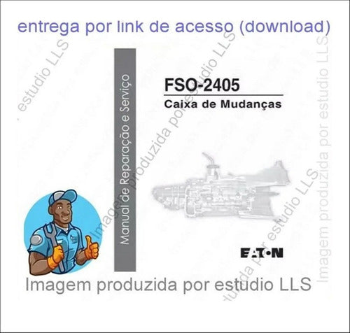 Manual Reparação Câmbio Eaton Fso-2405 Chevrolet S10