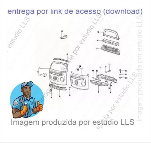 Catálogo Peças Volkswagen Kombi 1996 - 2005