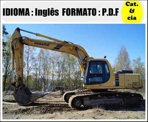 Catalogo De Pecas Escavadeiras Komatsu - Pc240lc-6k