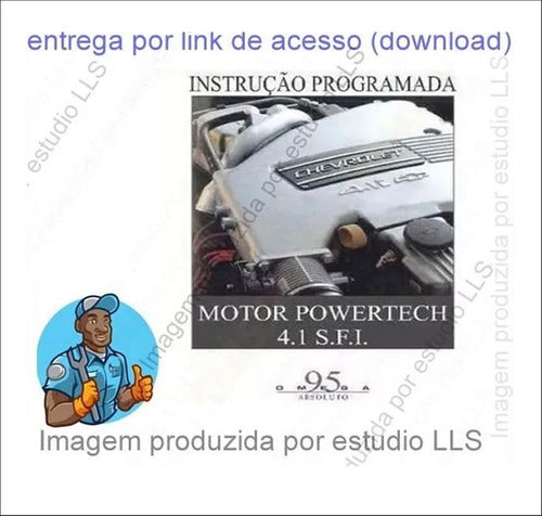 Manual Reparações Instrução Programada Gm Omega Motor 4.