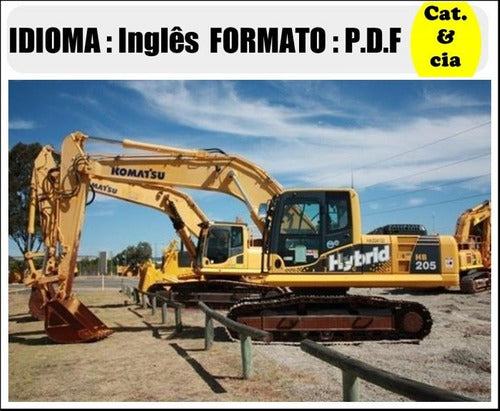 Catalogo De Pecas Escavadeiras Komatsu - Hb205-1