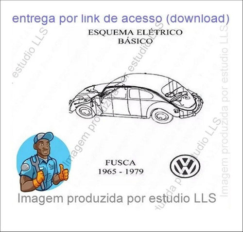 Manual Esquema Elétrico Básico Volkswagen Fusca 1965 - 197