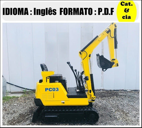 Catalogo De Pecas Escavadeiras Komatsu - Pc03-1