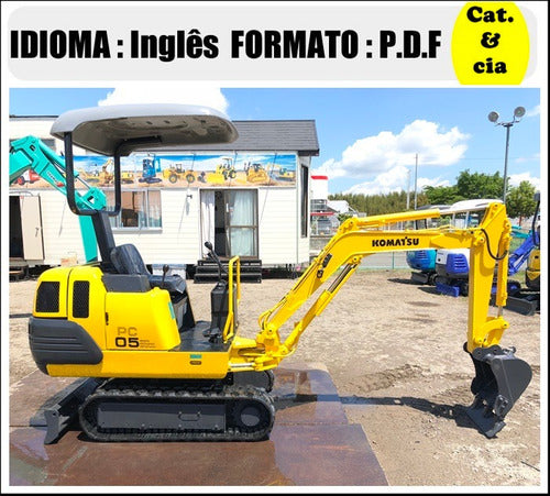 Catalogo De Pecas Escavadeiras Komatsu - Pc05-7