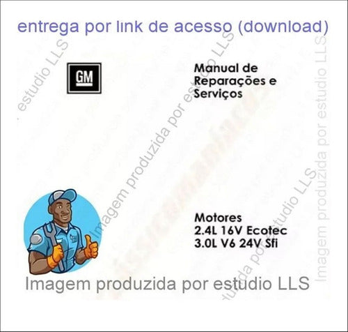 Manual Reparação Serviço Motores 2.4l Ecotec 3.0l Gm Capt