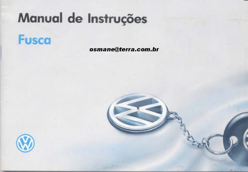 Manual De Instruções Fusca Itamar 1994 -