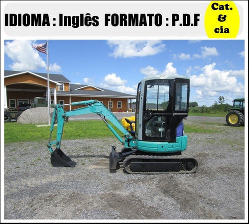 Catalogo De Pecas Escavadeiras Komatsu - Pc20mr-1