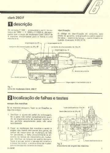 Manual Reparações Mecânica Serviço Ford F 100 1000 2000
