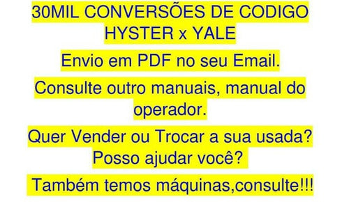 Manual De Pecas 104pg. B60z(a230) B80z(a233) Hyster **