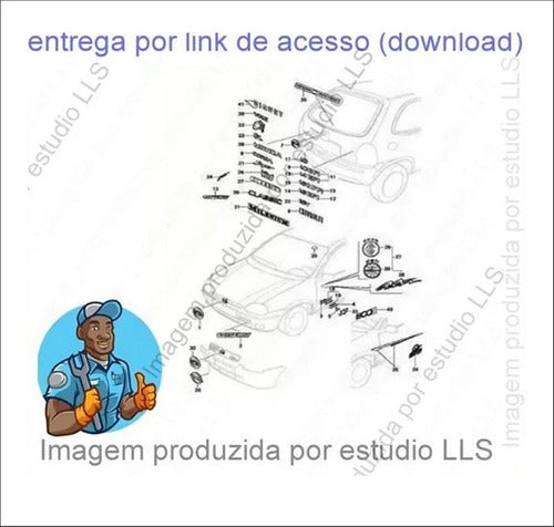 Catálogo Peças Gm Chevrolet Corsa 1994 - 2002