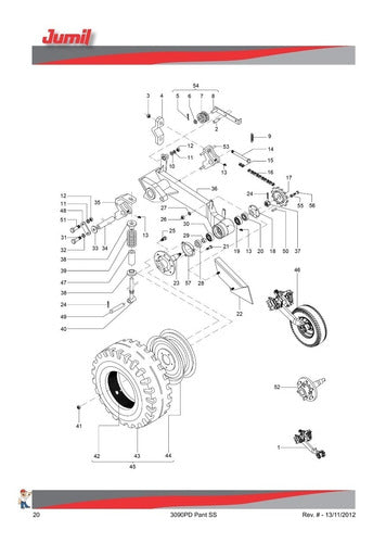 Catalogo De Peças Plantadeira Jumil 3090 Ss Pantográfica