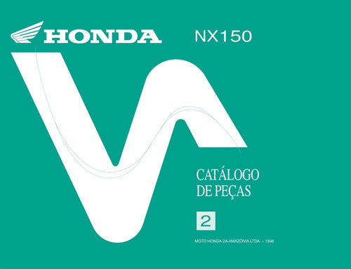 Catálogo De Peças Honda Nx 150 (1989-1992) -