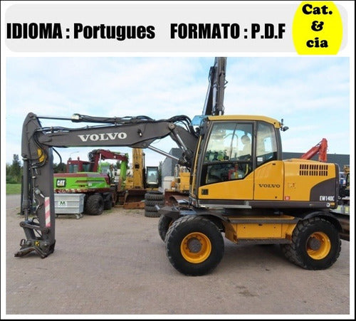 Catalogo De Pecas Escavadeiras Volvo - Ew140c - Pt-br