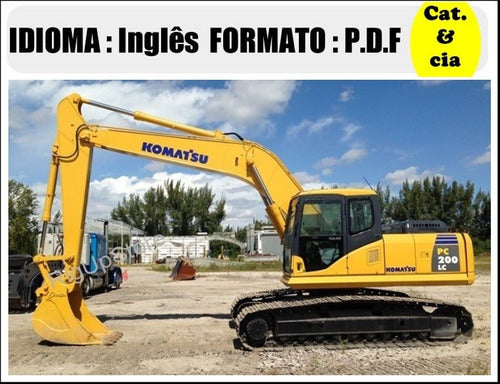 Catalogo De Pecas Escavadeiras Komatsu - Pc200lc-7