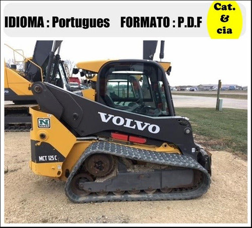Catalogo De Pecas Minicarregadeiras Volvo - Mct125c - Pt-br