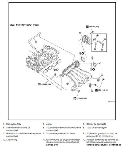 Manual De Serviços - Nissan Livina 1.6 16v E 1.8 16v