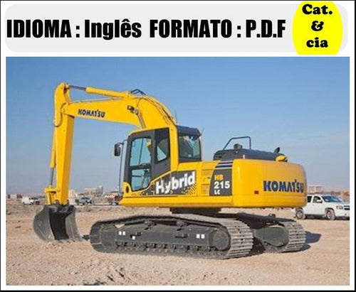 Catalogo De Pecas Escavadeiras Komatsu - Hb215lc-1