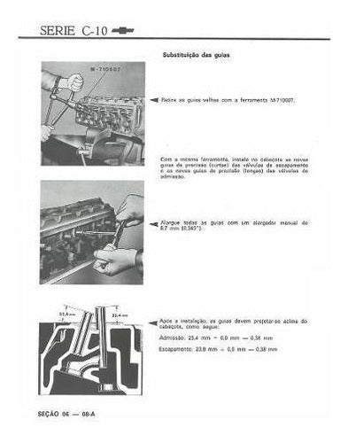 Manual Mecânica Gm C10 Veraneio + Catálogo Peças Completo