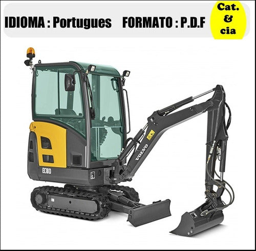 Catalogo De Pecas Escavadeiras Compactas Volvo - Ec18d