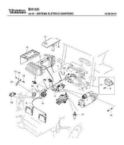 Catalogo De Peças Trator Valtra Bh 185i Completo Pdf