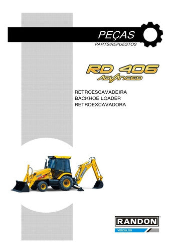Catalogo De Peças Retroescavadeira Randon Rd406 2012 -