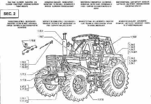 Catalogo De Peças Trator Ford 8430, 8630 E 8830 1997