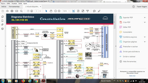 Diagramas Esquemas Eletricos Cummins Isl Constellation Vw