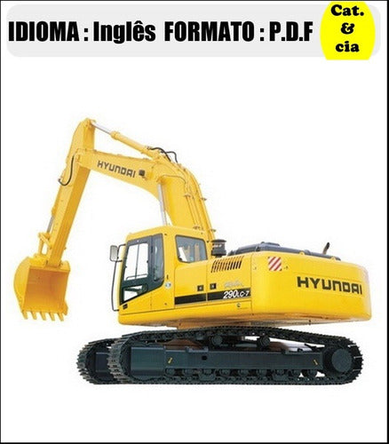 Catalogo De Pecas Escavadeira Hyundai - R290lc-7 - (ingles