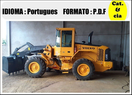 Catalogo De Pecas Pa Carregadeira Volvo - L60e - (em Portugu