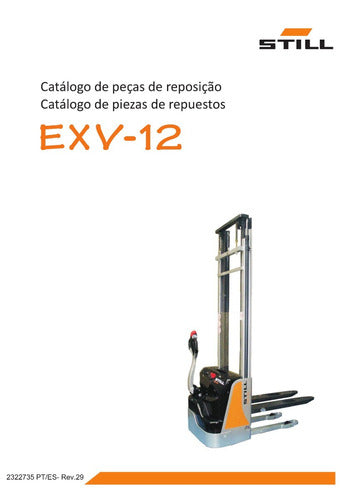 Catálogo De Peças Empilhadeira Exv-12 Still -