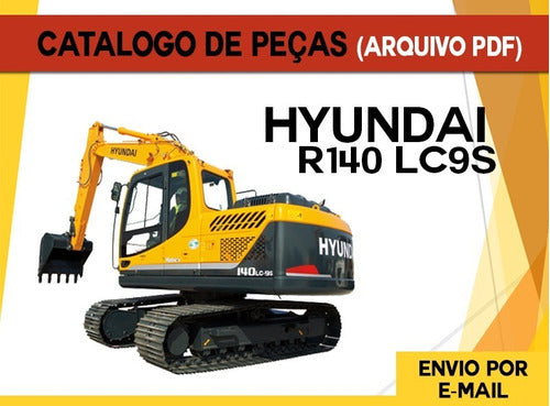 Catalogo De Peças Escavadeira Hyundai R140 Lc9s R140lc9s R