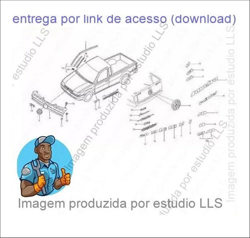 Catálogo Peças Vw Saveiro Bolinha 1.6 1.8 2.0 1994 - 2002