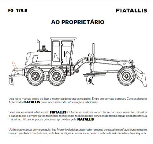 Manual De Serviço Fiatallis Fg170.b