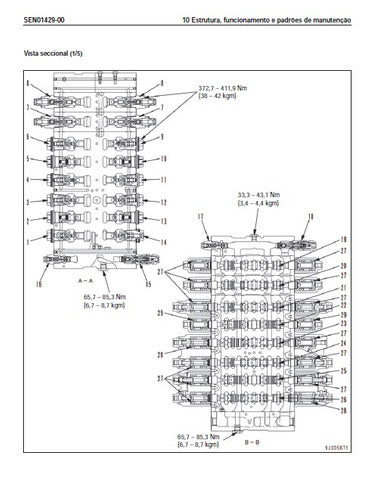Manual De Oficina Komatsu Pc228us, Pc228uslc Escavadeira Hid