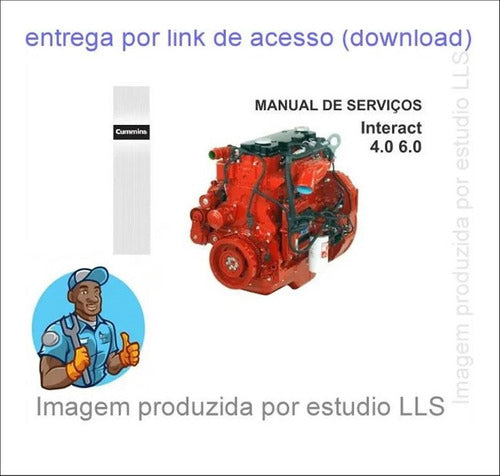 Manual Reparação Serviço Oficina Cummins Interact 4.0 6.0 Vw