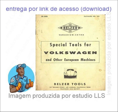 Belzer Tools Catalog - Ferramentas Volkswagen Ar Fusca Kombi