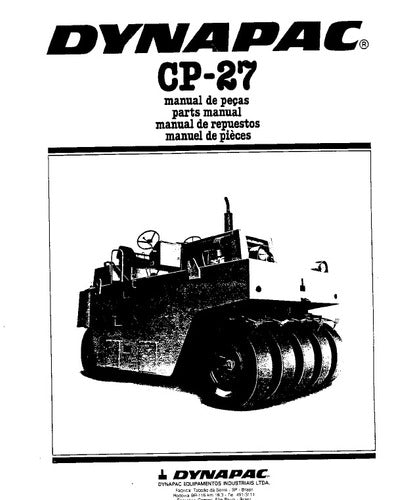 Catalogo De Peças Dynapac Cp-27