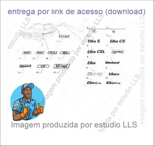 Catálogo Peças Fiat Elba 1986 - 1996