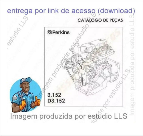 Catálogo Peças Motor Perkins 3.152 D3.152