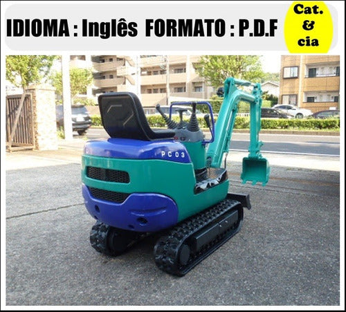 Catalogo De Pecas Escavadeiras Komatsu - Pc03-2a