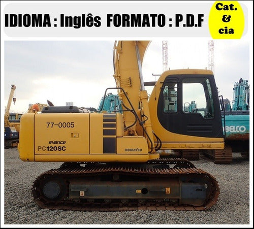 Catalogo De Pecas Escavadeiras Komatsu - Pc120sc-6