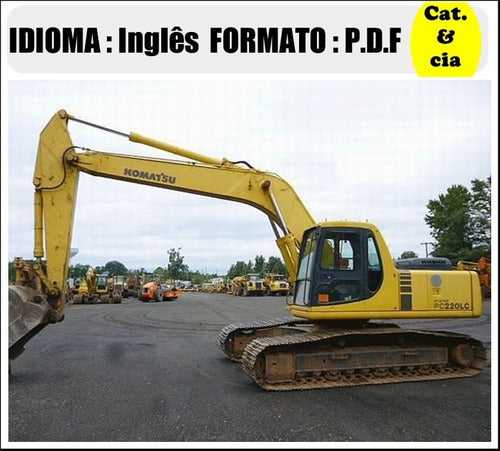 Catalogo De Pecas Escavadeiras Komatsu - Pc220lc-6le