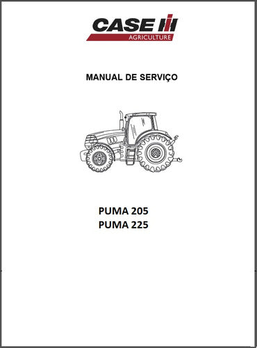 Manual Serviço Case Puma 205 - 225 - Tratores