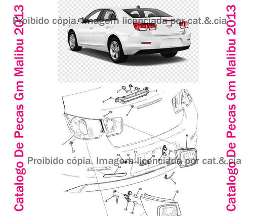 Catalogo De Pecas Gm Malibu 2013