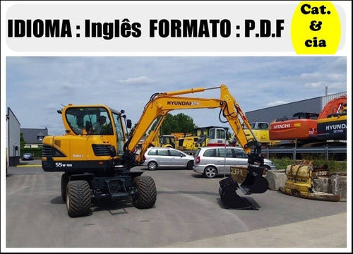 Catalogo De Pecas Escavadeira Hyundai - R55w - 9 - (ingles)